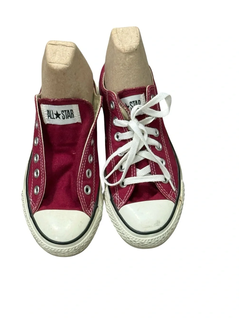 Converse Kids maroon Low Top Canvas Sneakers